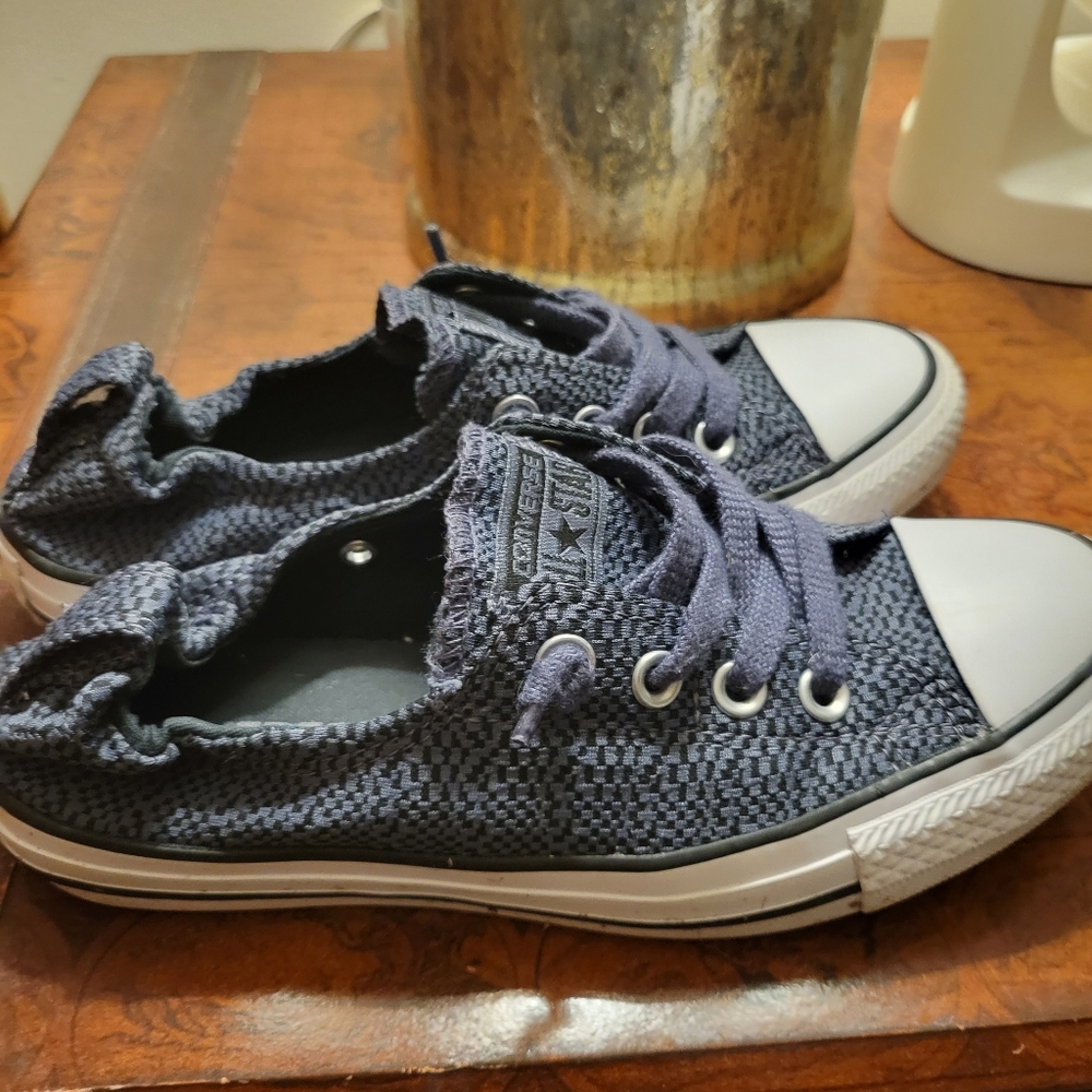 Converse Navy Blue Shoes